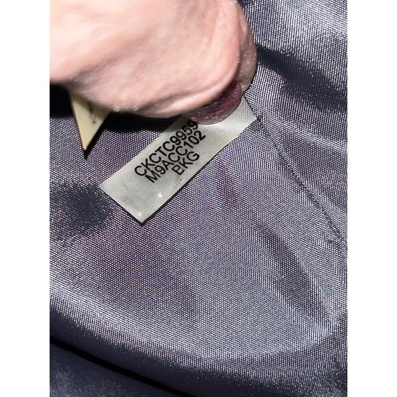 Calvin Klein Professional Preppy Academia Notched Lapel Single Button Blazer - Picture 7 of 7